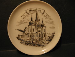 Mariazell látképes mini emlék tányér WIEN porcelán