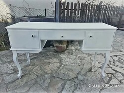 Provence , vintage neobarokk kis hölgy íróasztal vagy fésülködő asztal