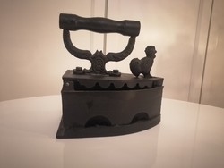 Régi kakasos vasaló, hibátlan