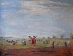 KERNSTOK KÁROLY FESTMÉNY GARANCIÁVAL