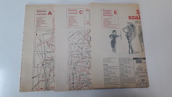 1989. 08. havi szabásminta melléklet divatújság nélkül