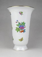 1U127 Nagy méretű Viktória mintás Herendi porcelán váza 24 cm