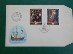 FDC 1969. Festmény (VII.) sor 3 borítékon - németalföldi festők