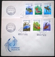 F3830-5 / 1987 Akváriumi Díszhalak II.bélyegsor FDC-n