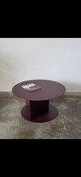 Modern design porszórt acél dohányzóasztal