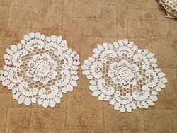 2 db kis csipke terítő