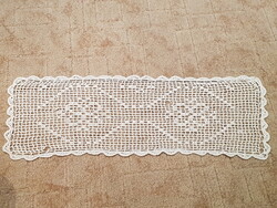 Régi horgolt csipketerítő