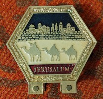Jeruzsálem motívumú szalvétatartó