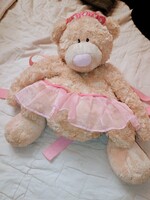 Maci kislány hátizsák, kb 43 cm plüssfigura , Alkudható