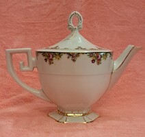 Kuriózum: Harrach grófi porcelán teás kanna (L5298)