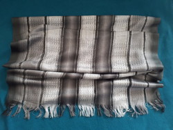 Gyönyörű pashmina/stóla/sál szürke és ezüst színekkel