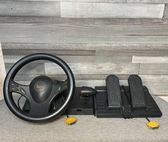 Genius kormány és pedál retro játékkonzol