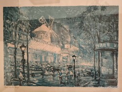G Leon Paris Moulin Rouge kép