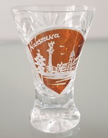 CSISZOLT EMLÉK POHÁRKA 8 CM