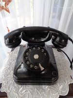 1964 BAKELIT TÁRCSÁS TELEFON KÉSZÜLÉK