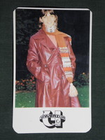Kártyanaptár, Univerzum bőripari, asztalos üzem, Pécs,női modell, 1981,  (8)