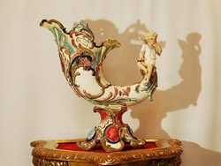 ANTIK EICHWALD PORCELÁN -   ANGYALOS -  RITKASÁG A XIX. SZÁZADBÓL!