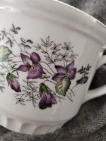 Ibolyás,- porcelán csésze / óriásban