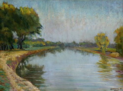 Lakatos Artúr festmény garanciával