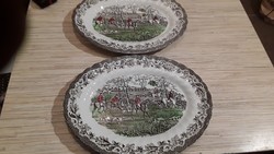2db Angol porcelán kínáló.