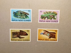 Pápua Új Guinea - Fauna, hüllők, gyíkok 1978