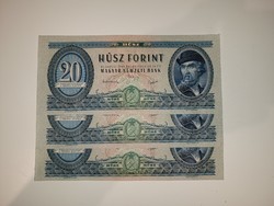 20 forint 1949 sorszámkövető
