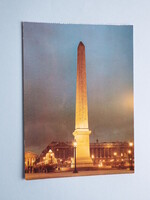 Képeslap (59) - Franciaország - Párizs - Concorde tér 1980-as évek