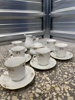 Csehszlovák hibátlan kávés készlet Thun TK