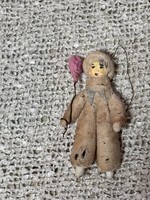 Karácsonyfadísz ,vatta kislány lufival