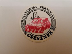 Matrica - 1990-es évek eleje - Rally Cross versenyek Csesznek