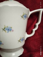 Manó füles coffee kanna with forget-me-not design