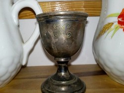 Ezüstözött Volkestein tojástartó