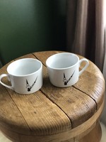 Régebbi KARE Design porcelán csésze párban