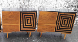 2 db. Mid Century komód. / Retro
