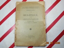 Fasciculus I. Beszédek a Kolozsvári Királyi Ferencz József Tudományegyetem 1916/17 tanévi tanácsáról
