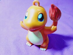 Figura Nintendo Charmander Pokemon régi játékfigura függeszték 1999  6x5x8cm