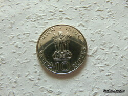 India ezüst 10 rupia 1970 PP 15.18 gramm
