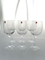 Iittala, finn üveg pohár készlet, 6db, jelzett, eredeti