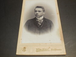 Nagykanizsai  portré , kabinet fotó , Vértes Antal , 1880- 1900  körül
