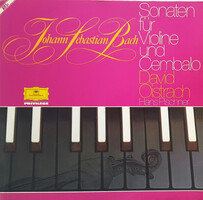 David Oistrach, Hans Pischner, Johann Sebastian Bach - Sonaten Für Violine Und Cembalo (2xLP)