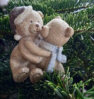 Mackó maci dísz dekoráció