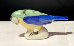 Antik Miniatűr Porcelán Papagáj