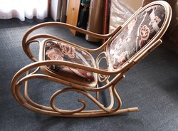 Rattan hintaszék