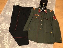 Országgyűlési Őrség Főtőrzsőrmester Zubbony, Nadrág és Babmérő, Ritkaság Gyűjtőknek