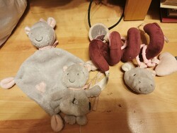 Szundikendő játékokkal 022. (Baby dream víziló) - Nappy with toys 022. (Baby dream)