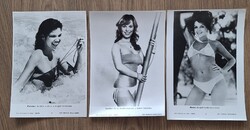 MTI fotó  3 db kép a horgolt és kötött fürdőruha divatjáról 1980- ban  Rimini ,  London , Palermo