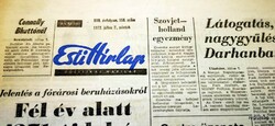 1972 július 7  /  Esti Hírlap  /  AJÁNDÉKBA regiujsag Ssz.:  18882