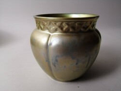 Zsolnay eosin flowerpot - old mark