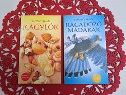 Spotter's Guide könyvekből 2 db: Ragadozó madarak, Kagylók