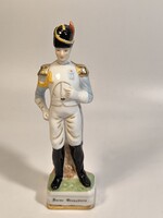 Régi Katona figura porcelán
